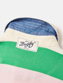 Boys' Tournament Green Rugby Jersey Polo Shirt