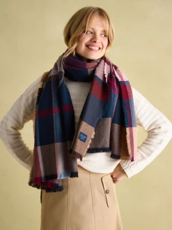 Bracewell Checked Blanket Scarf