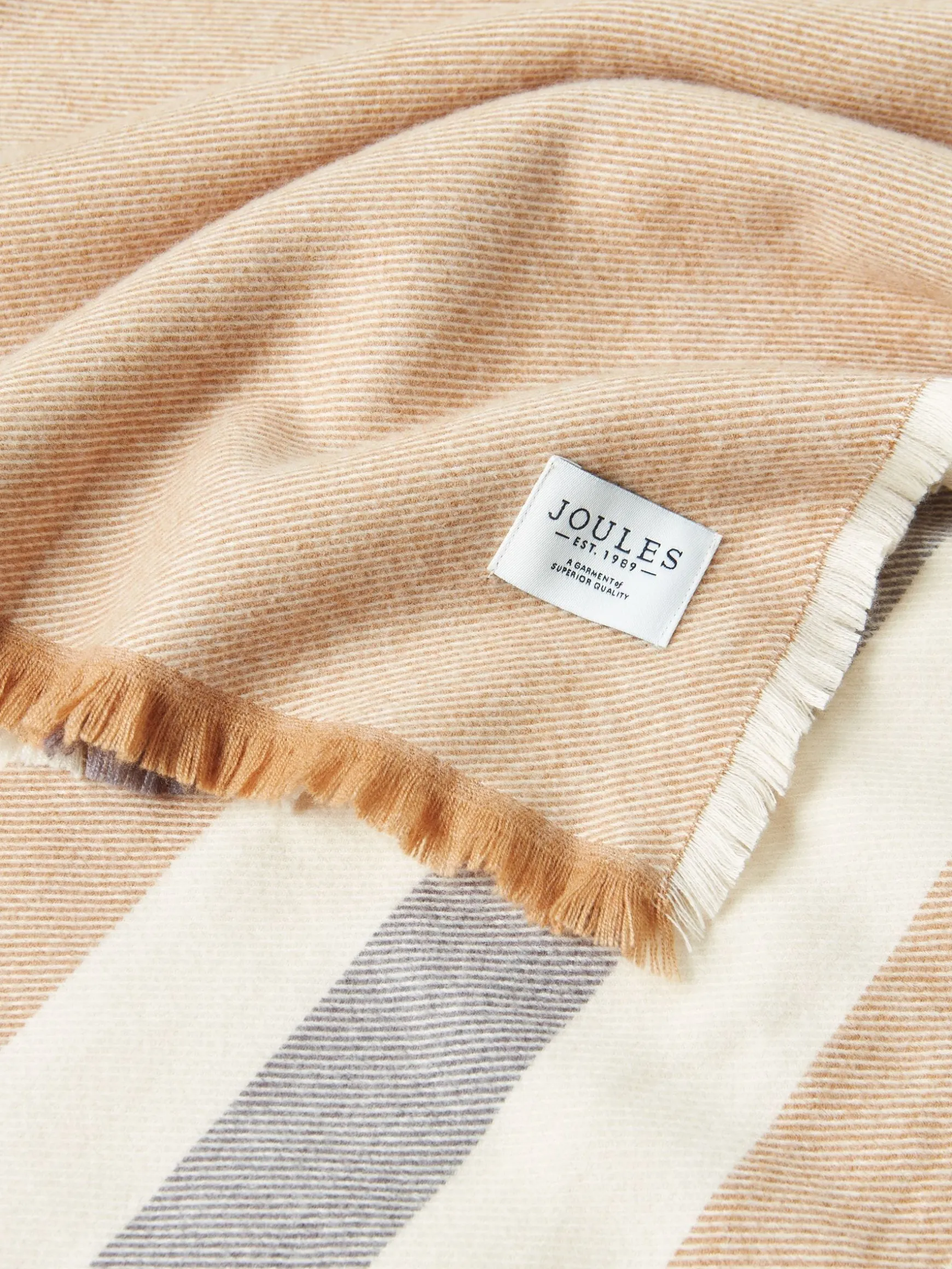 Bracewell Neutral Blanket Scarf