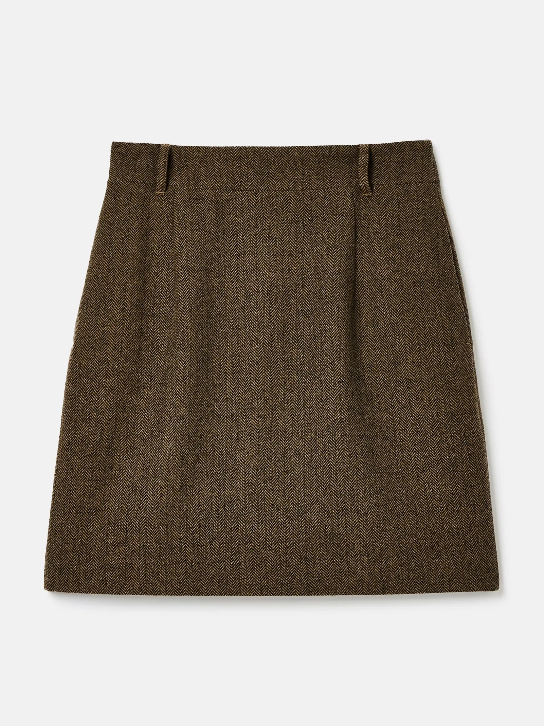 Bramble Brown Tweed Skirt
