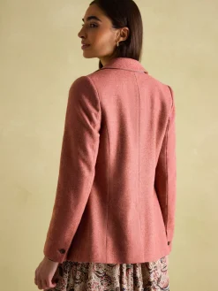 Bramble Pink Tweed Blazer