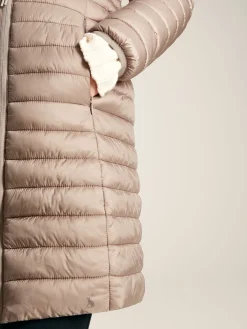 Bramley Pearl Showerproof Long Packable Padded Coat