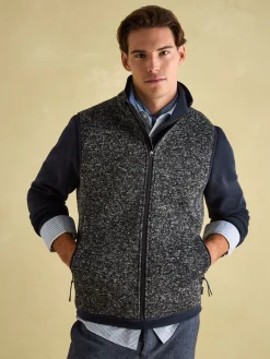 Broughton Grey Fleece Gilet