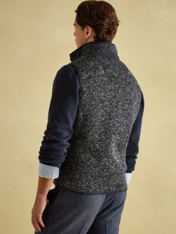 Broughton Grey Fleece Gilet