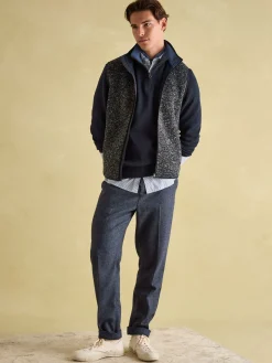 Broughton Grey Fleece Gilet