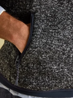 Broughton Grey Fleece Gilet