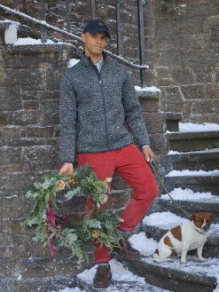 Broughton Grey Fleece Jacket