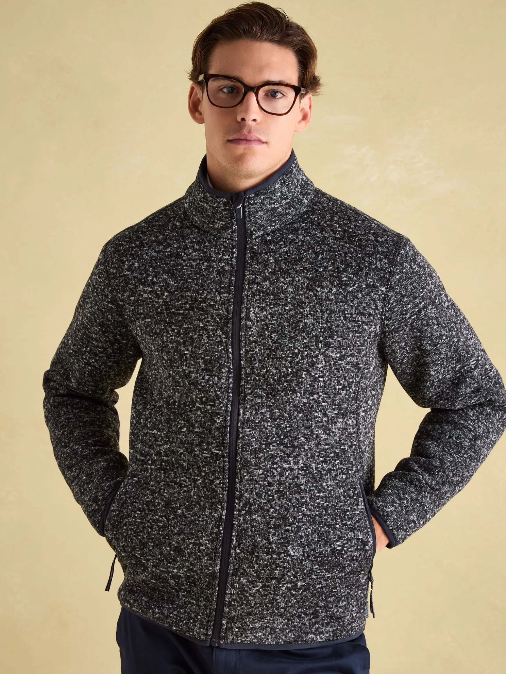 Broughton Grey Fleece Jacket