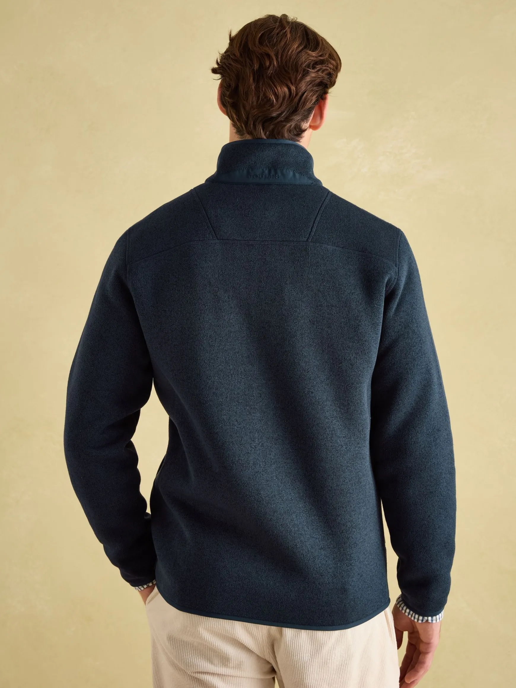 Broughton Navy Fleece Jacket