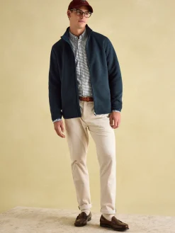 Broughton Navy Fleece Jacket