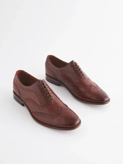 Brown Leather Oxford Brogues
