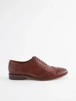 Brown Leather Oxford Brogues