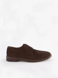 Brown Suede Derby