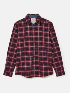 Buchanan Red Soft Brushed Cotton Check Shirt