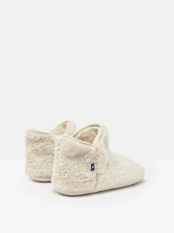 Cabin Luxe Oatmeal Faux Fur Slipper Boots