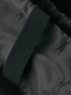 Callcott Black Faux Fur Scarf