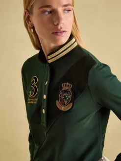 Carrington Green Premium Long Sleeve Polo Shirt