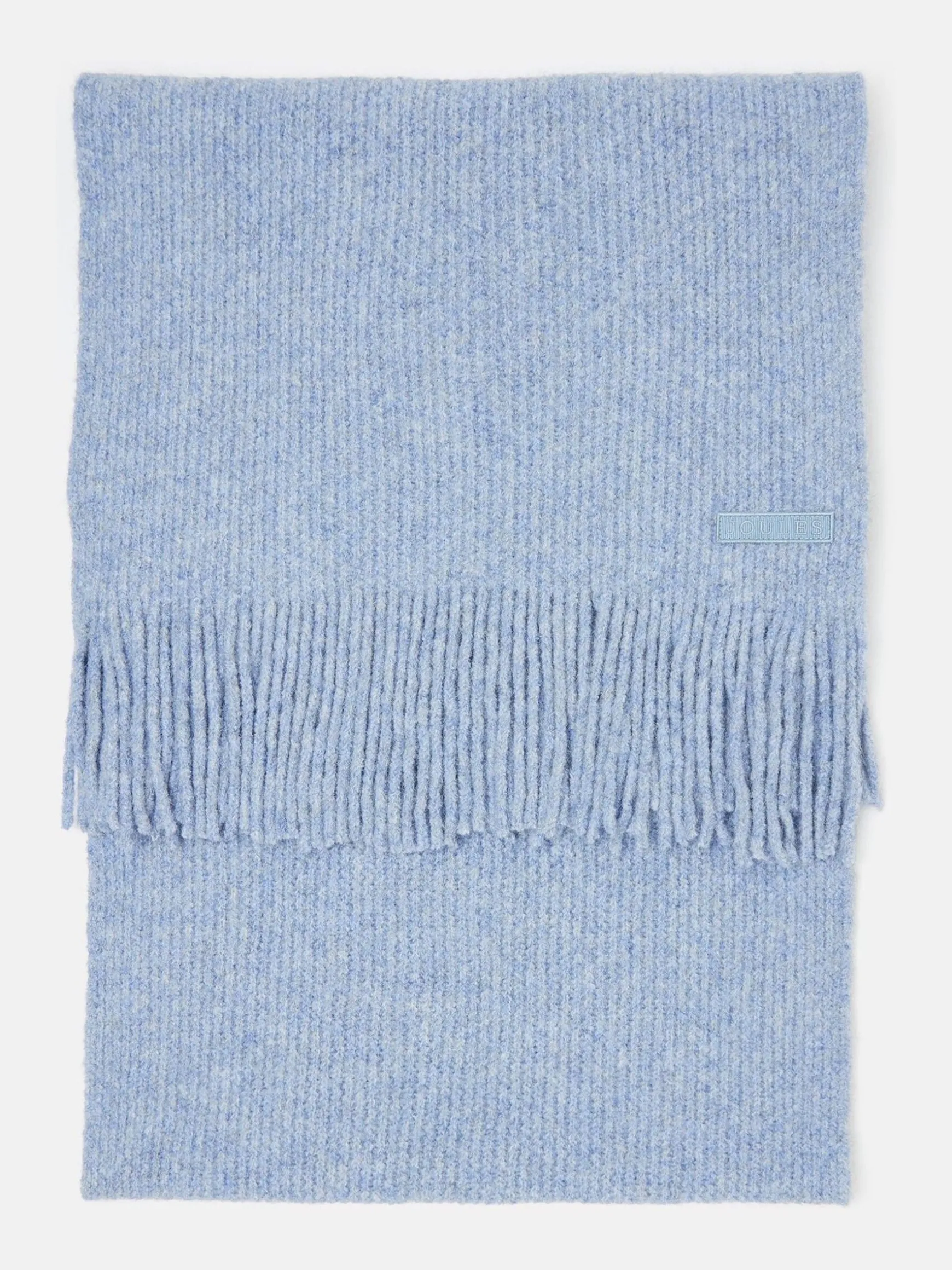 Caversham Blue Knitted Scarf