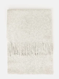 Caversham Grey Knitted Scarf