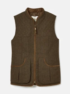 Cawthorne Brown Tweed Gilet