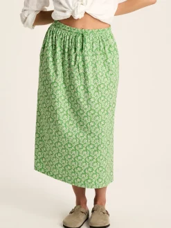 Celia Green Jersey Midi Skirt
