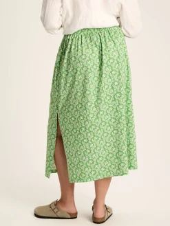 Celia Green Jersey Midi Skirt