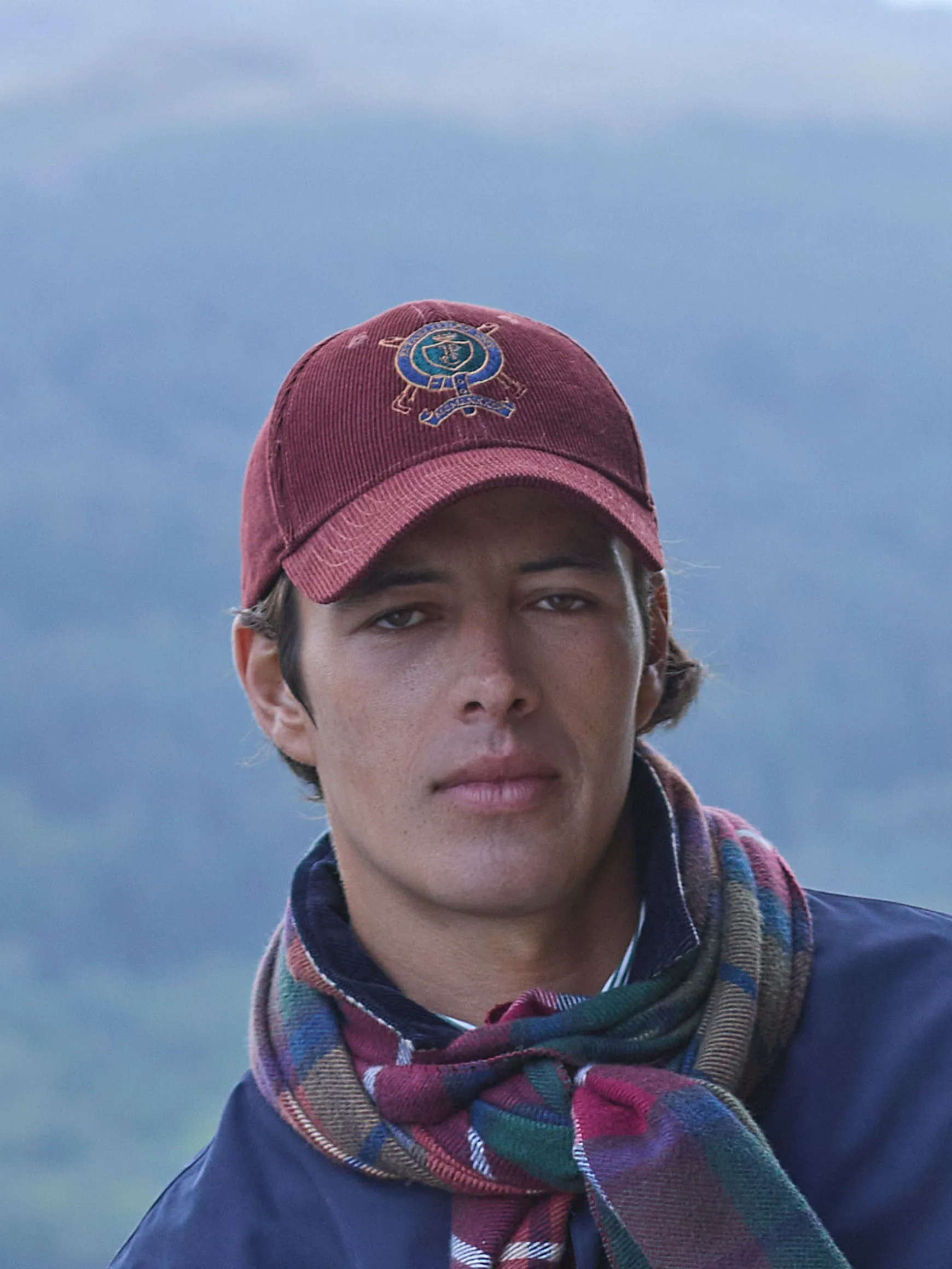 Chadwick Burgundy Corduroy Cap