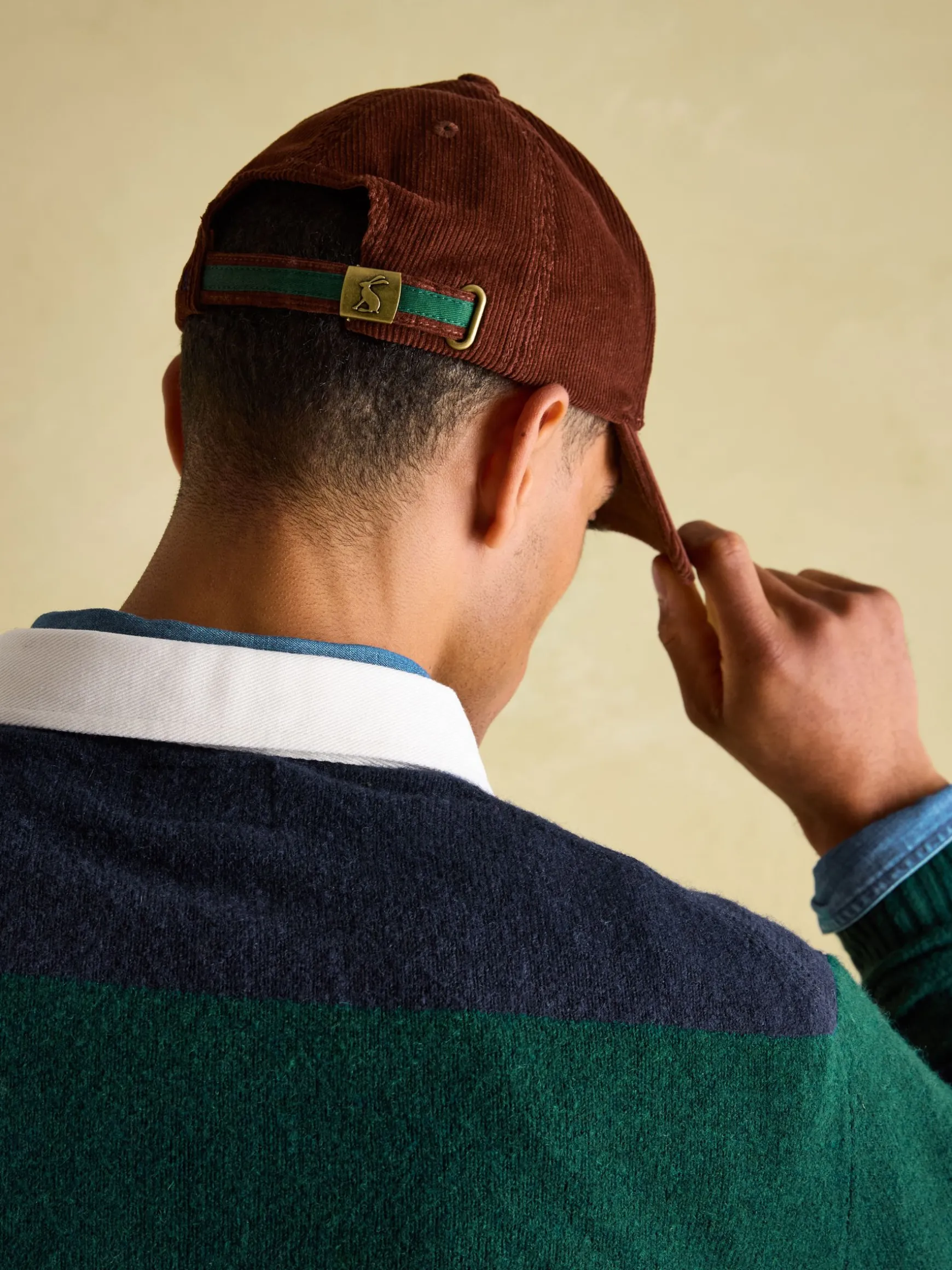 Chadwick Burgundy Corduroy Cap