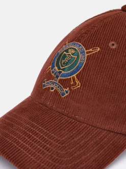 Chadwick Burgundy Corduroy Cap