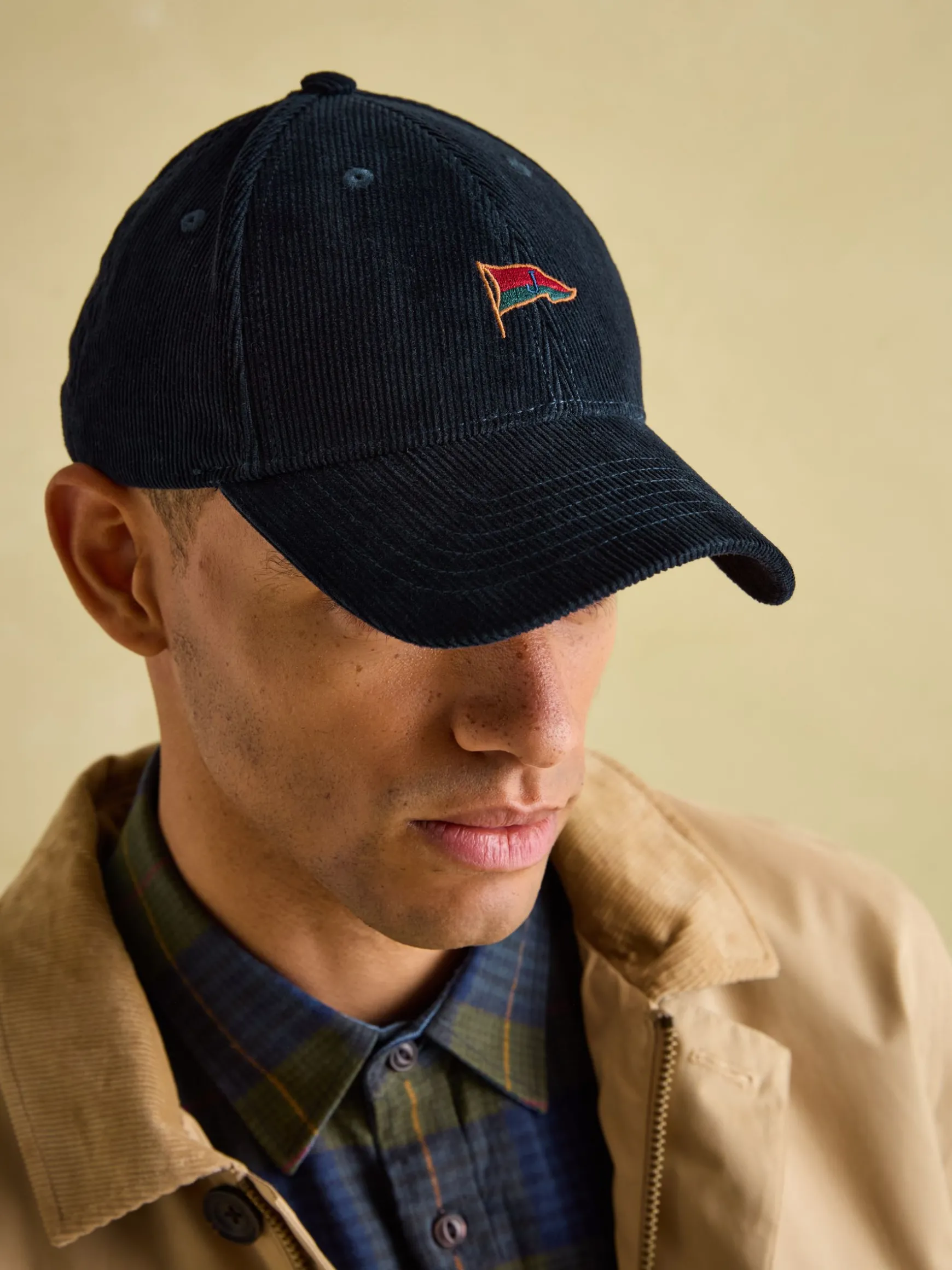 Chadwick Navy Corduroy Cap