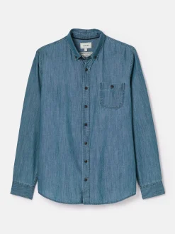 Chambray Blue Classic Fit Shirt