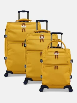 Coast Antique Gold Medium 4 Wheel Soft Suitcase