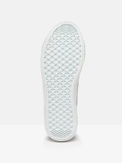 Coast Navy Blue Canvas Pumps