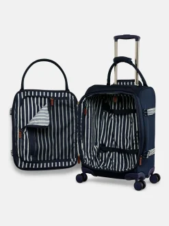 Coast Navy Cabin 4 Wheel Soft Suitcase