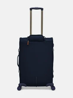Coast Navy Medium 4 Wheel Soft Suitcase