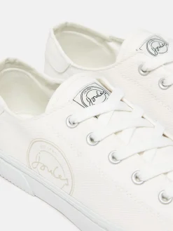 Coast White Canvas Pumps