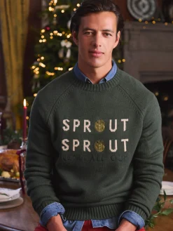 Cracking Green Sprout Crew Neck Jumper