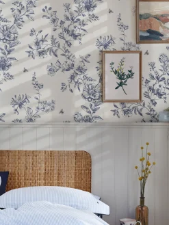 Cream Honey Floral 10M Wallpaper