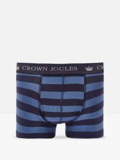 Crown Joules Red/Blue Pack of Two Cotton Boxers