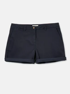 Cruise Blue Mid Thigh Length Chino Shorts