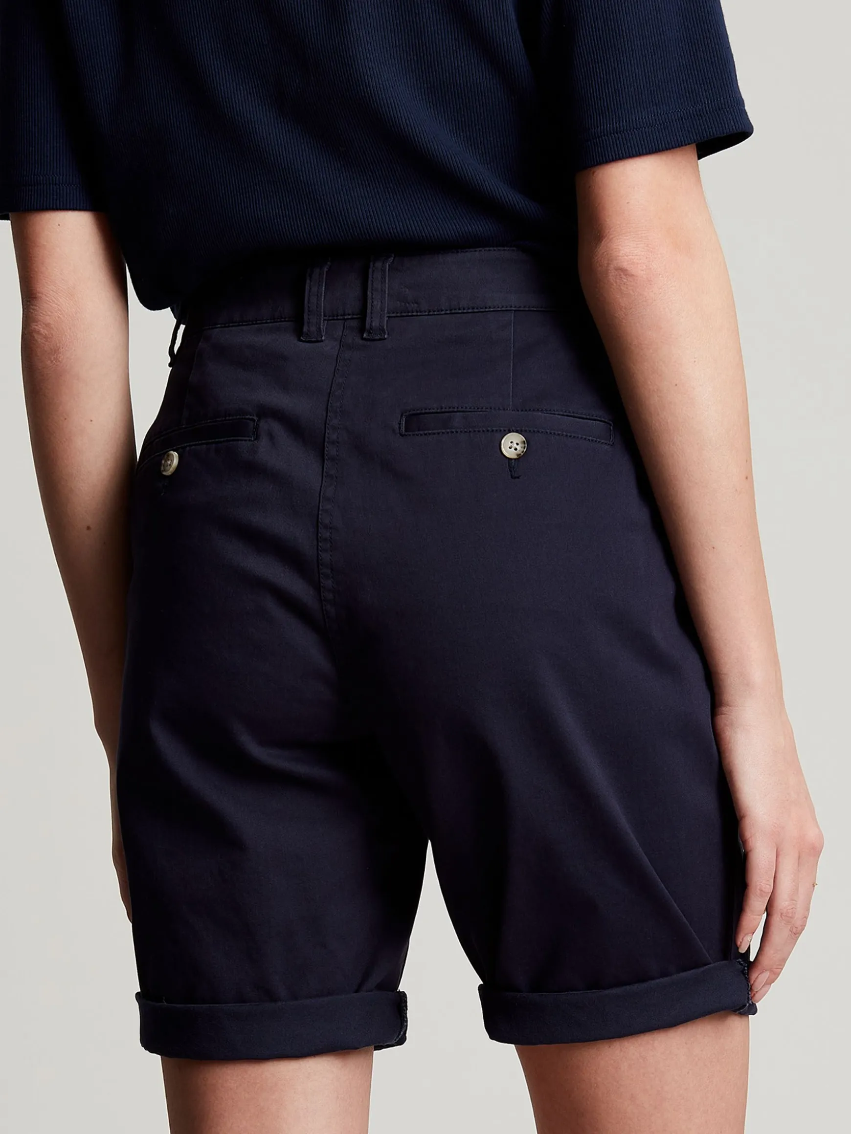 Cruise Long Blue Chino Shorts