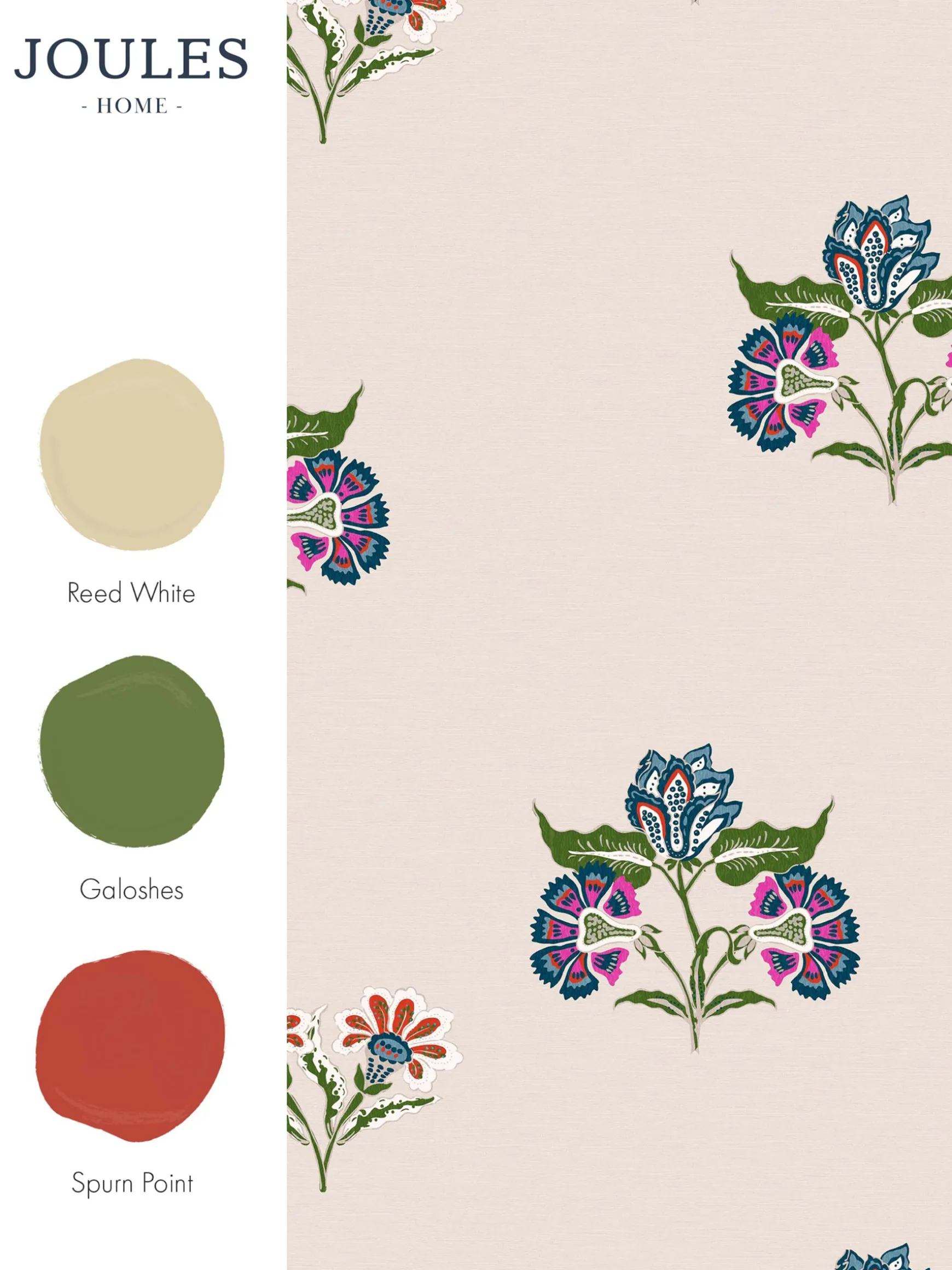 Dawn Grey Indienne Block Print 10M Wallpaper