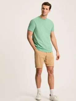 Denton 3 Pack Blue/Green/Grey Crew Neck T-Shirts