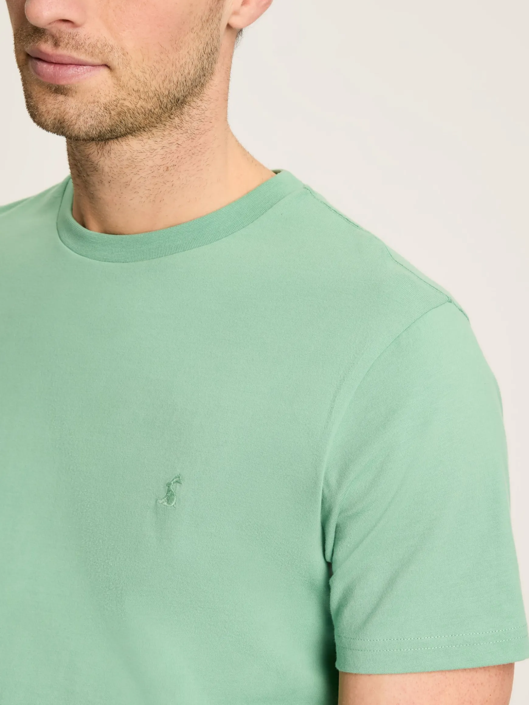 Denton Green Jersey Crew Neck T-Shirt