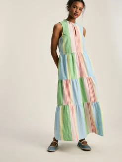 Dolcie Multi Seersucker Maxi Sundress