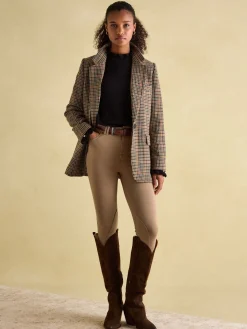 Edith Black Frill Neck Jumper