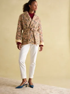 Edith Burgundy Frill Neck Jumper