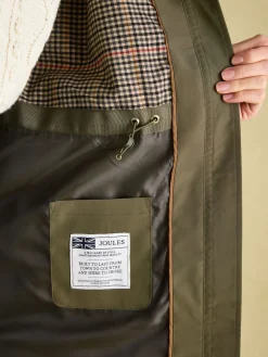 Elmfield Green Waterproof Raincoat with Hood