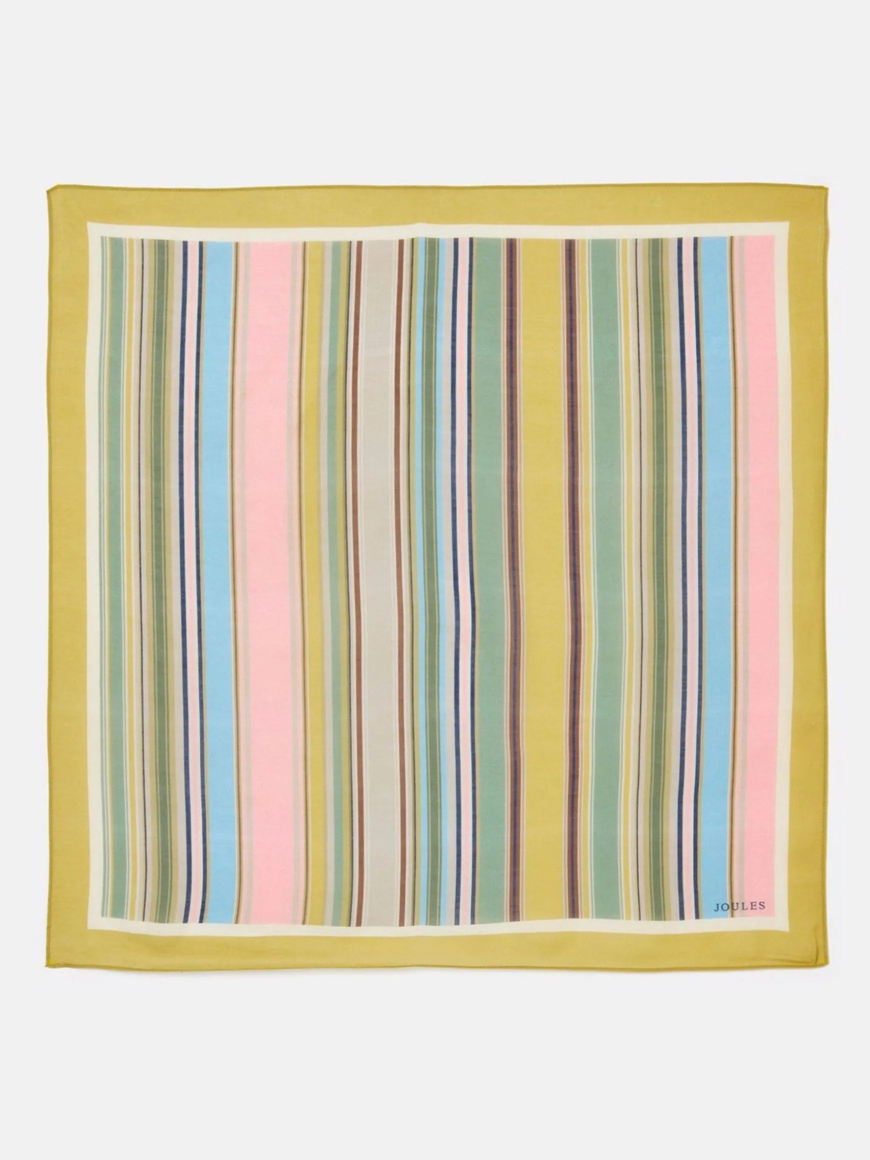 Elsie Multi Printed Lightweight Square Scarf