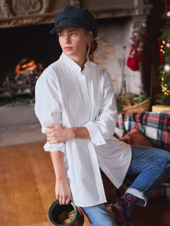 Elvaston Navy Baker Boy Hat